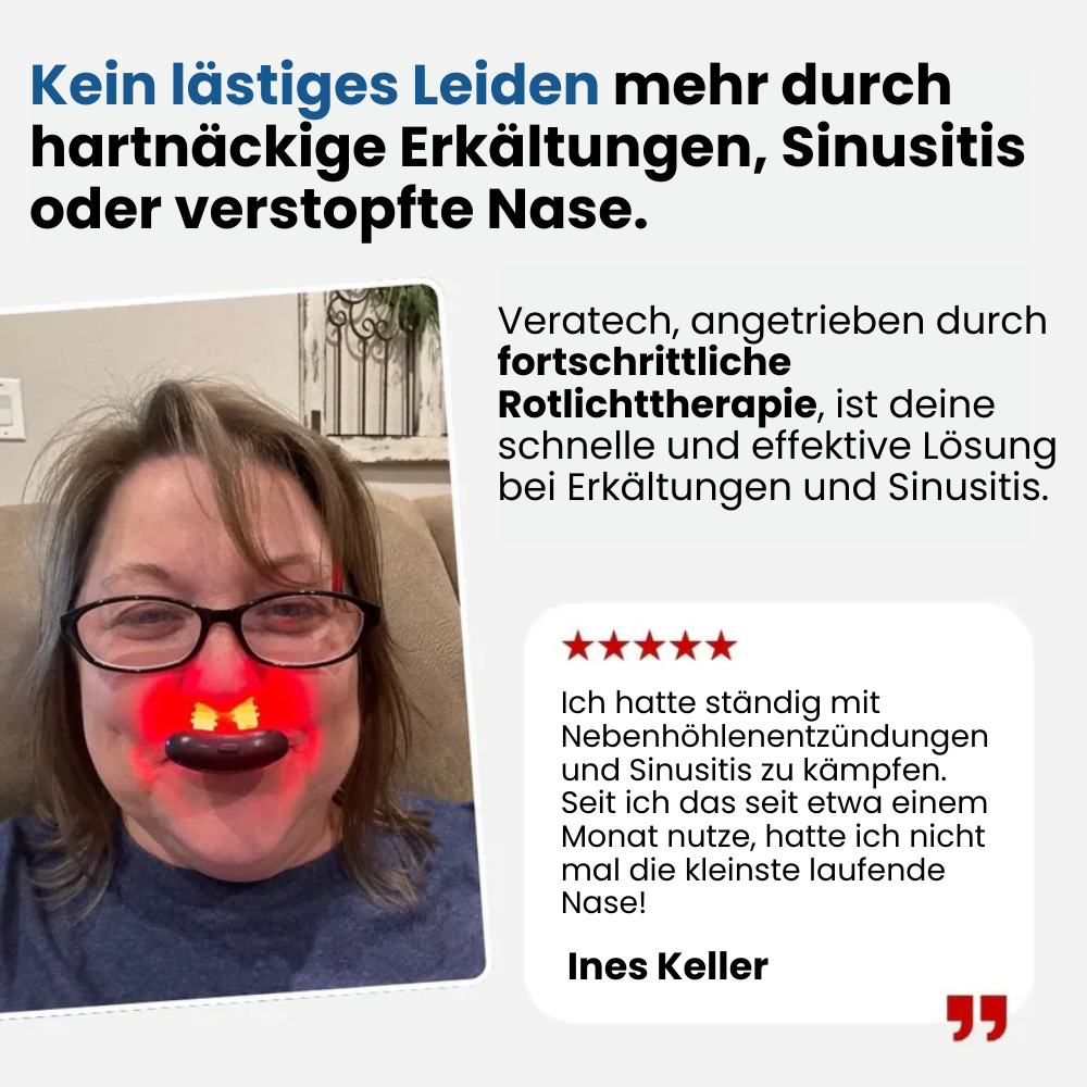 Nasenfrei Sinus Licht Komplett-Set