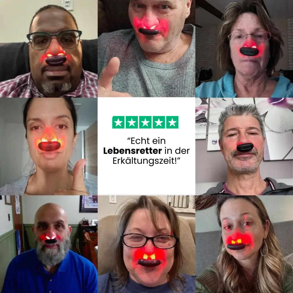 Nasenfrei Sinus Licht Komplett-Set