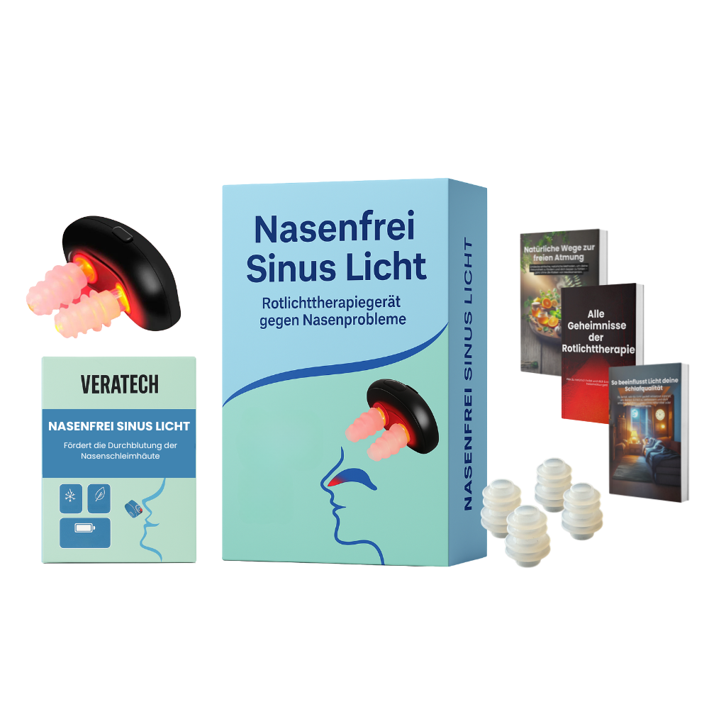 Nasenfrei Sinus Licht Komplett Set